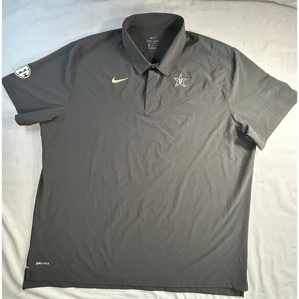 Nike Dri Fit NCAA Vanderbilt Commodores College Shirt Men's 3XL‎